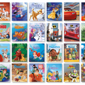 Disney – Calendrier de l’Avent – Collection de livres de contes