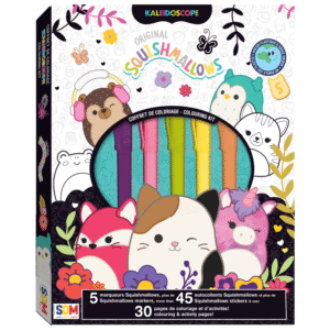 Squishmallows - Coffret de coloriage Douceur