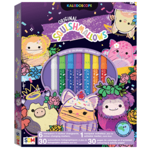 Squishmallows - Coffret de coloriage Tutti Frutti