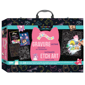 Squishmallow - Gravure Ultime - mallette de transport