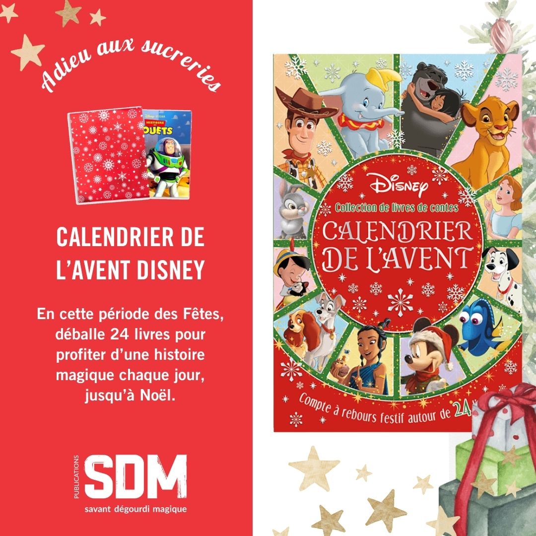 Disney – Calendrier de l’Avent – Noël rouge