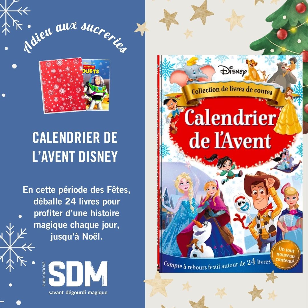 Disney – Calendrier de l’Avent – Noël blanc
